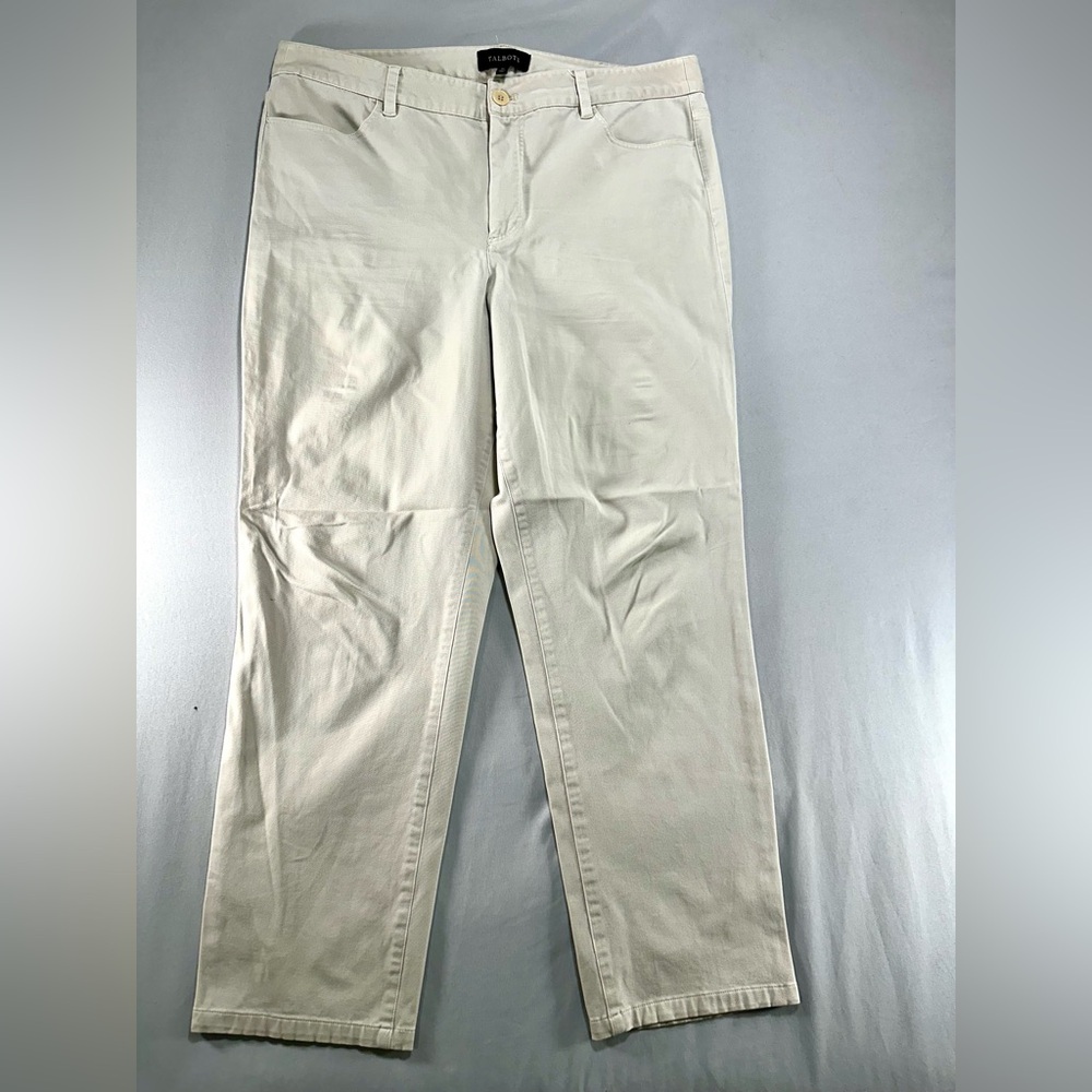Women’s Talbots Tan Jeans Size 16 # 788